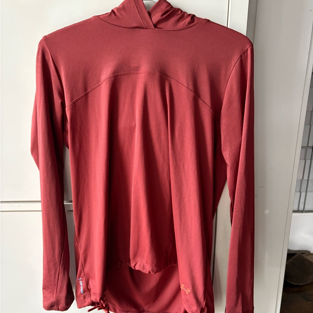 Under armour Red Long Sleeve Hoodie